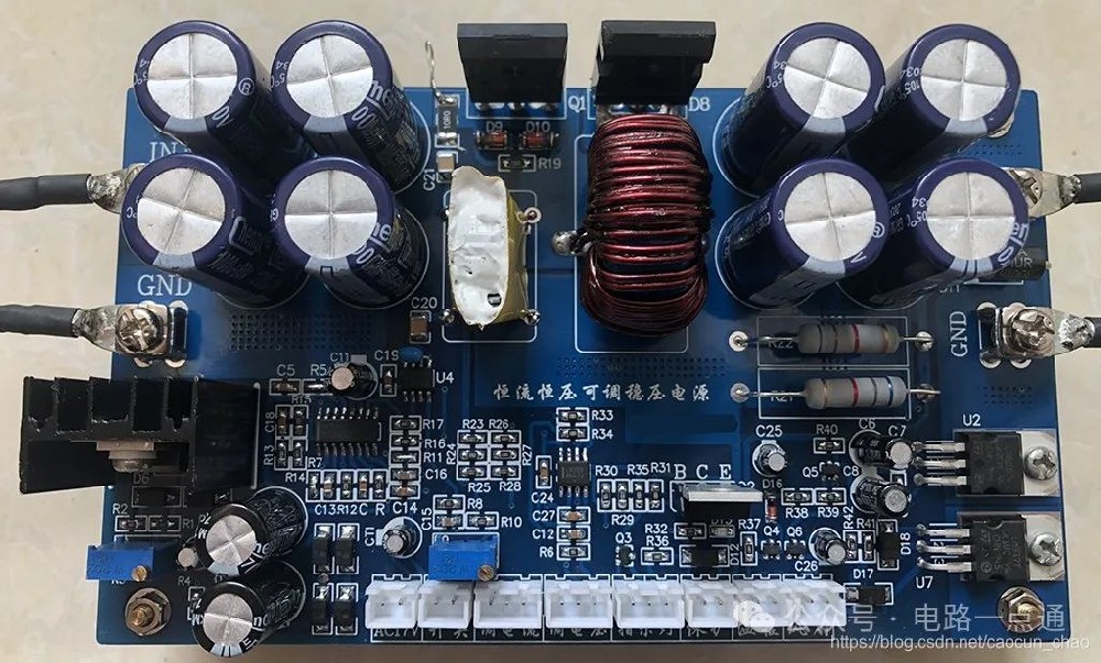 TL494制作0-60V/0-20A，BUCK恒流恒壓可調(diào)電源（電路圖解）